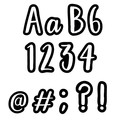 Creative Teaching Press Bold And Bright Classroom Café 4" Designer Letters, 212/Pack, PK3 1842